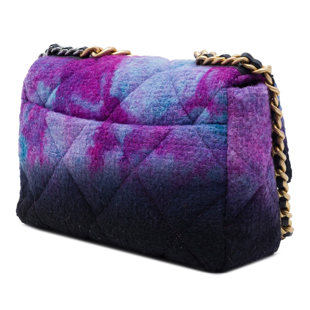 Chanel 19 Large Flap Multicolor Tweed