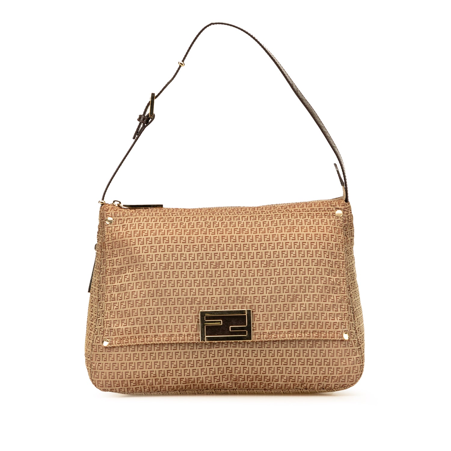 Fendi Mamma Baguette Zucchino Nylon