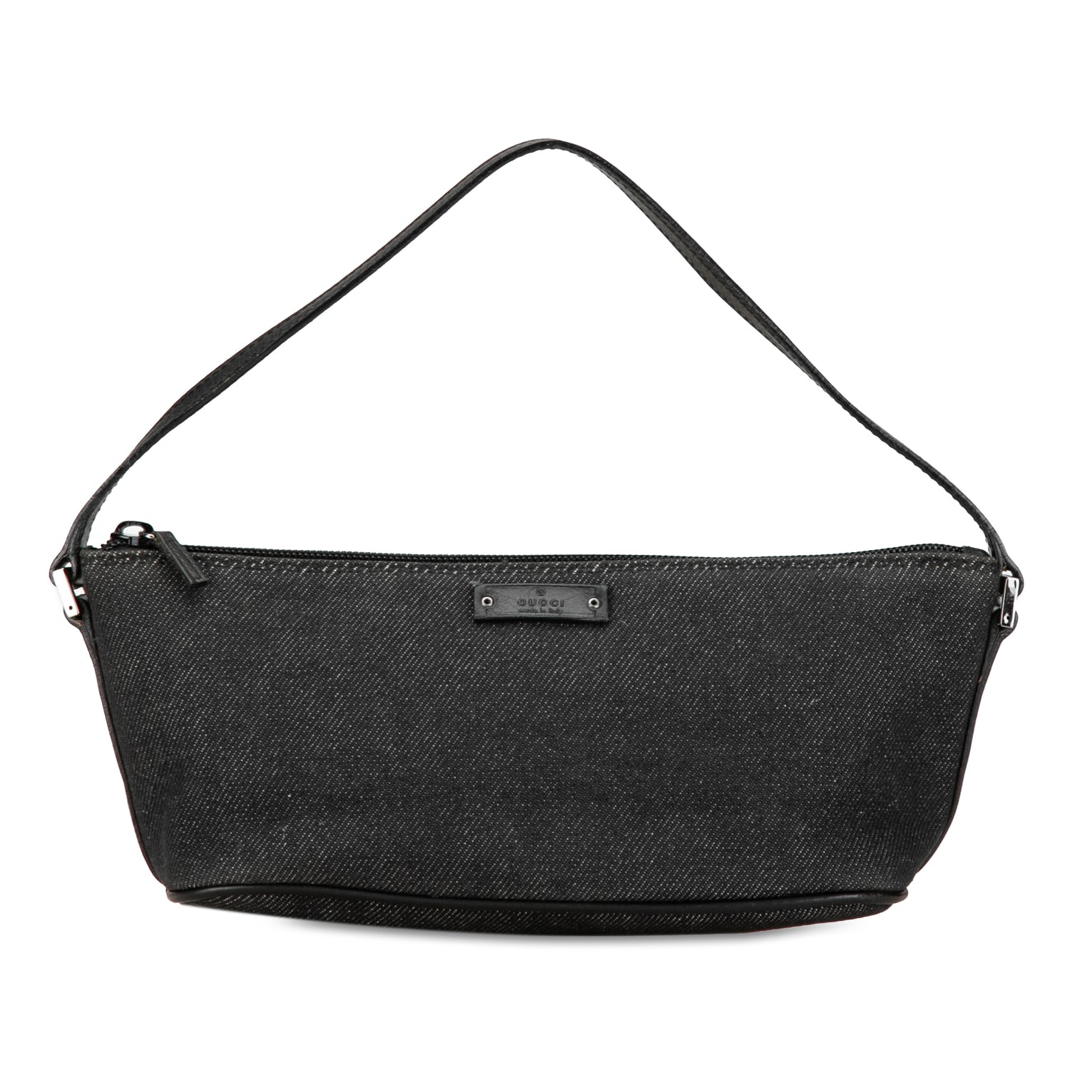 Gucci Boat Hobo Grey Denim