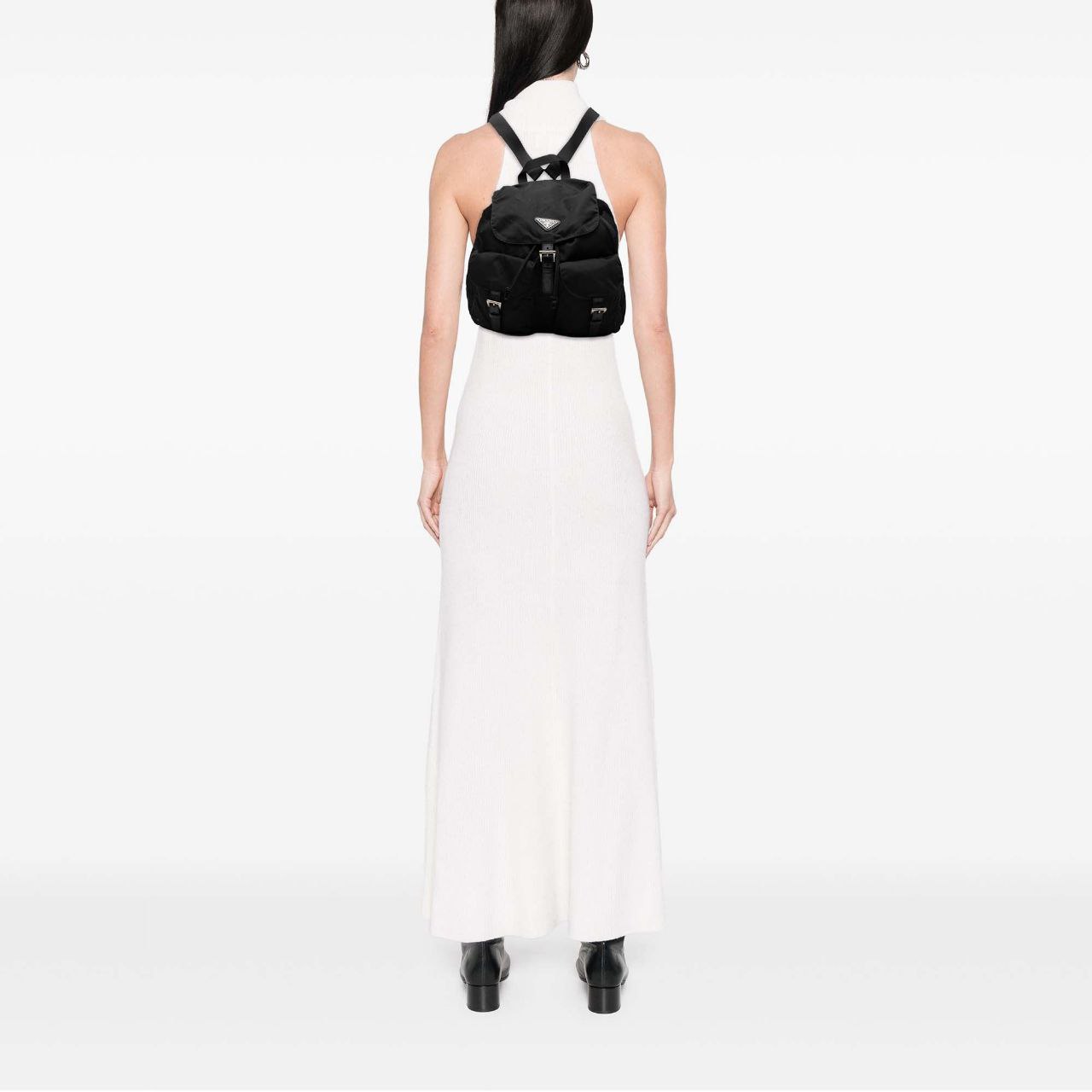 Prada Tessuto Backpack Black