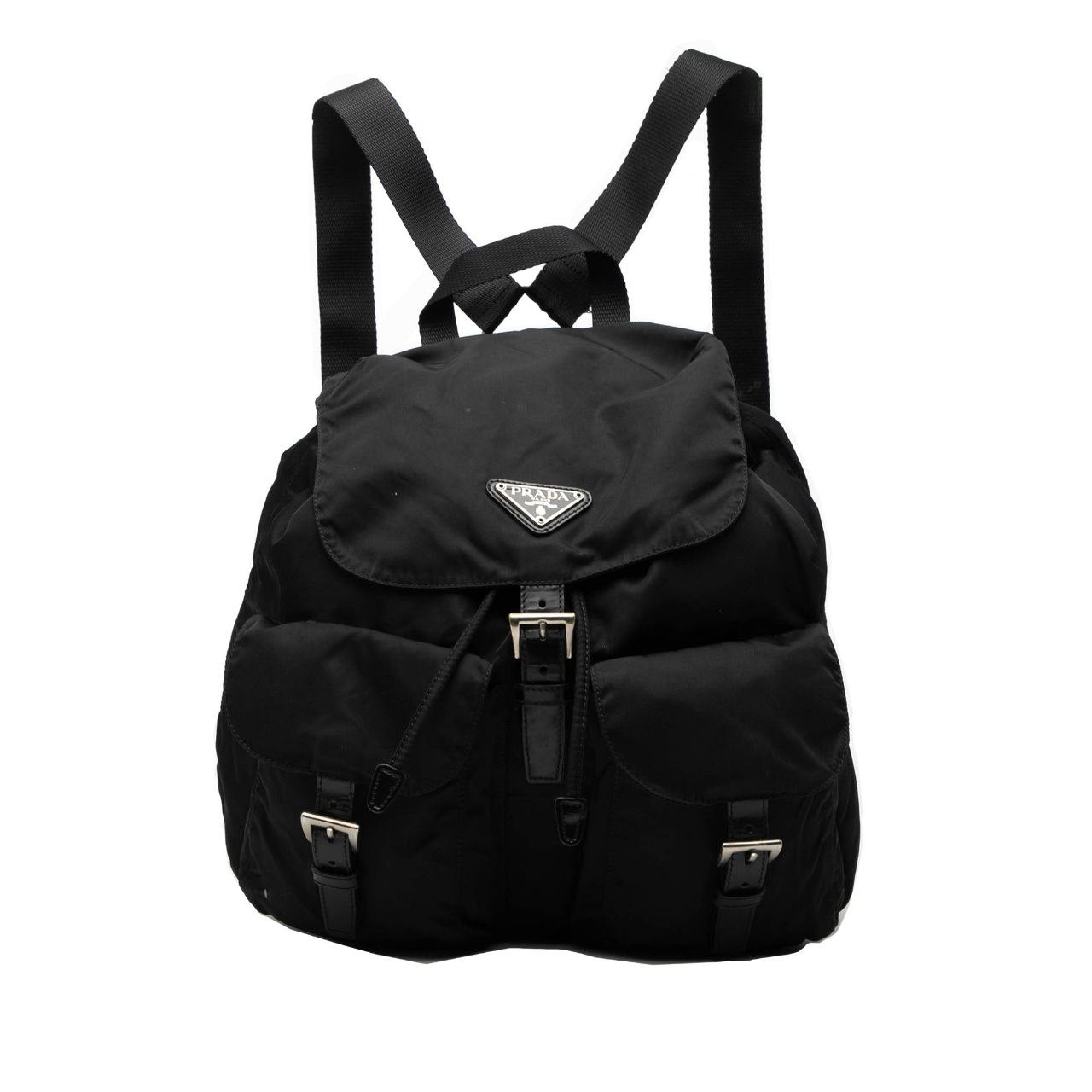Prada Tessuto Backpack Black