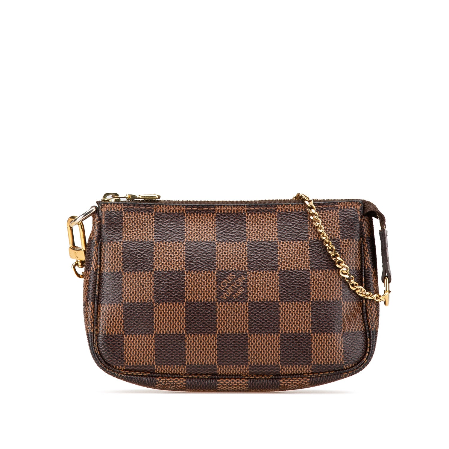 Mini Pochette Accessoires Damier Ebene