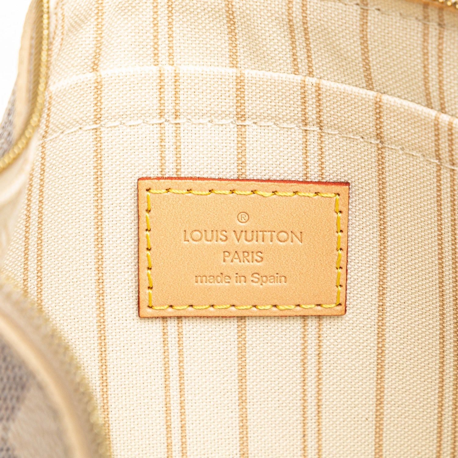 Neverfull Pochette Damier Azur