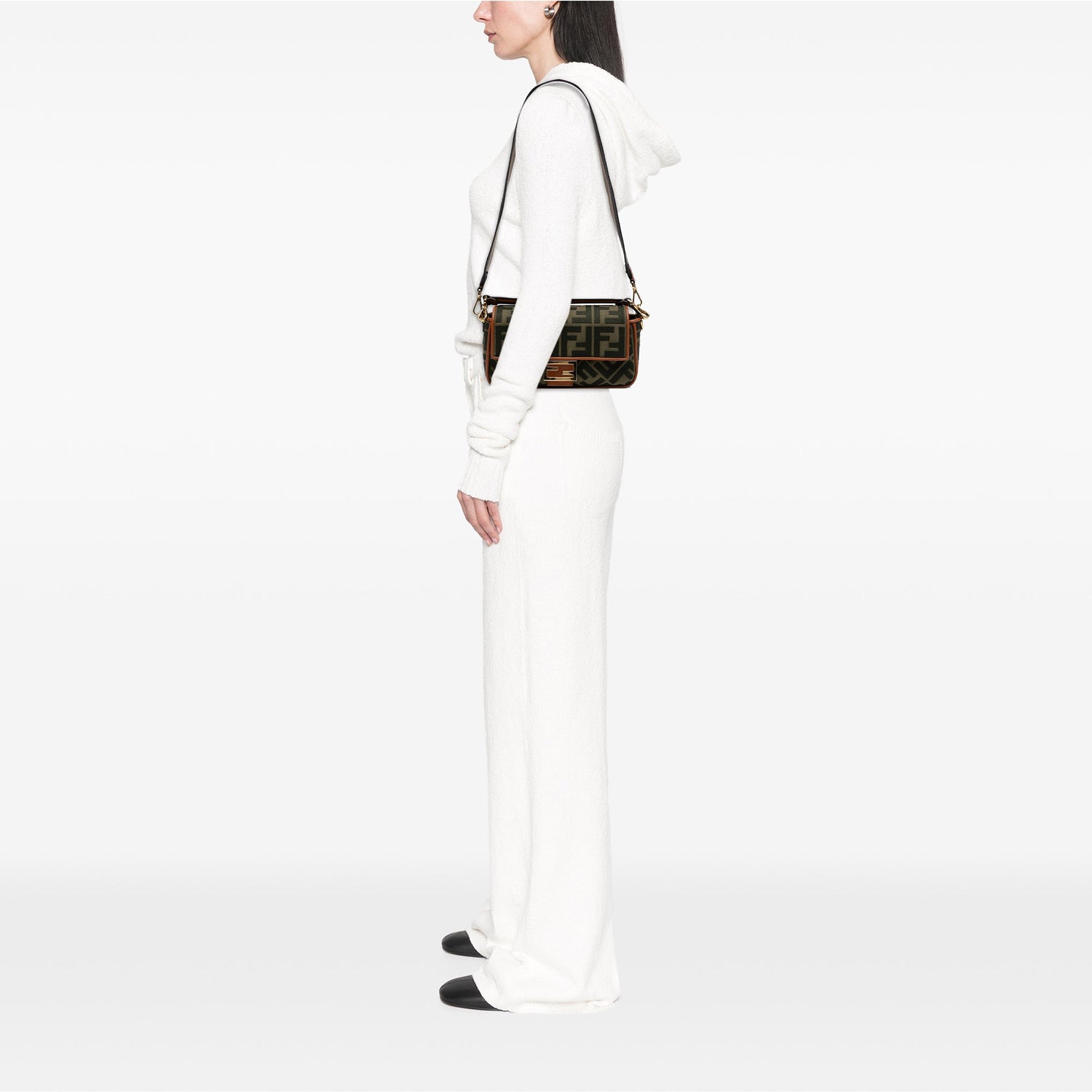 Baguette Embroided Zucca Khaki