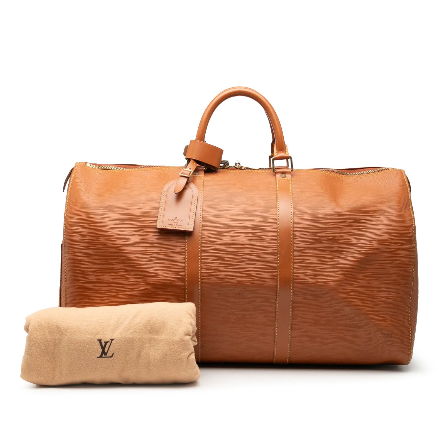Keepall 50 Epi Leather Cipango Gold
