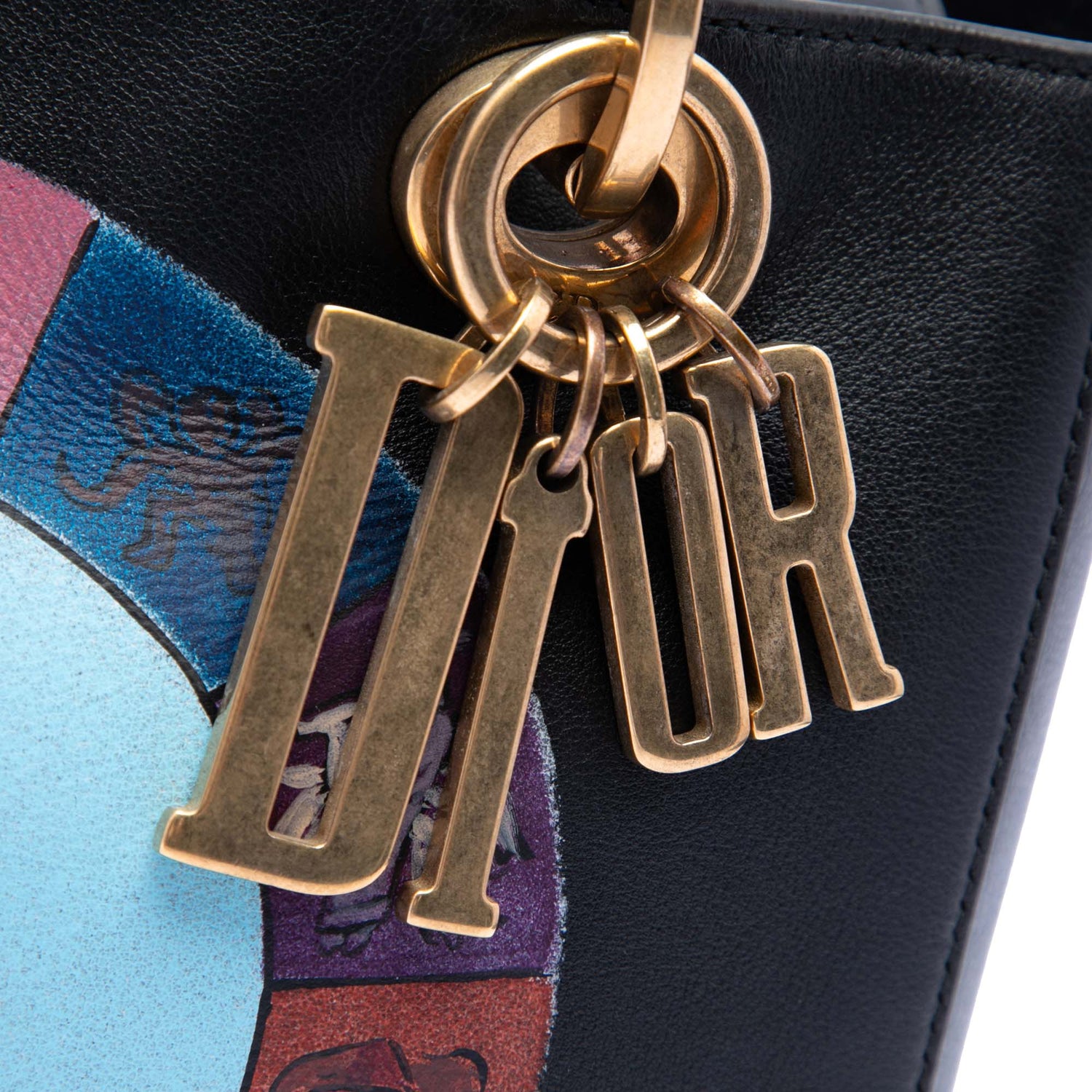 Medium Lady Dior Tarot Wheel of Fortune