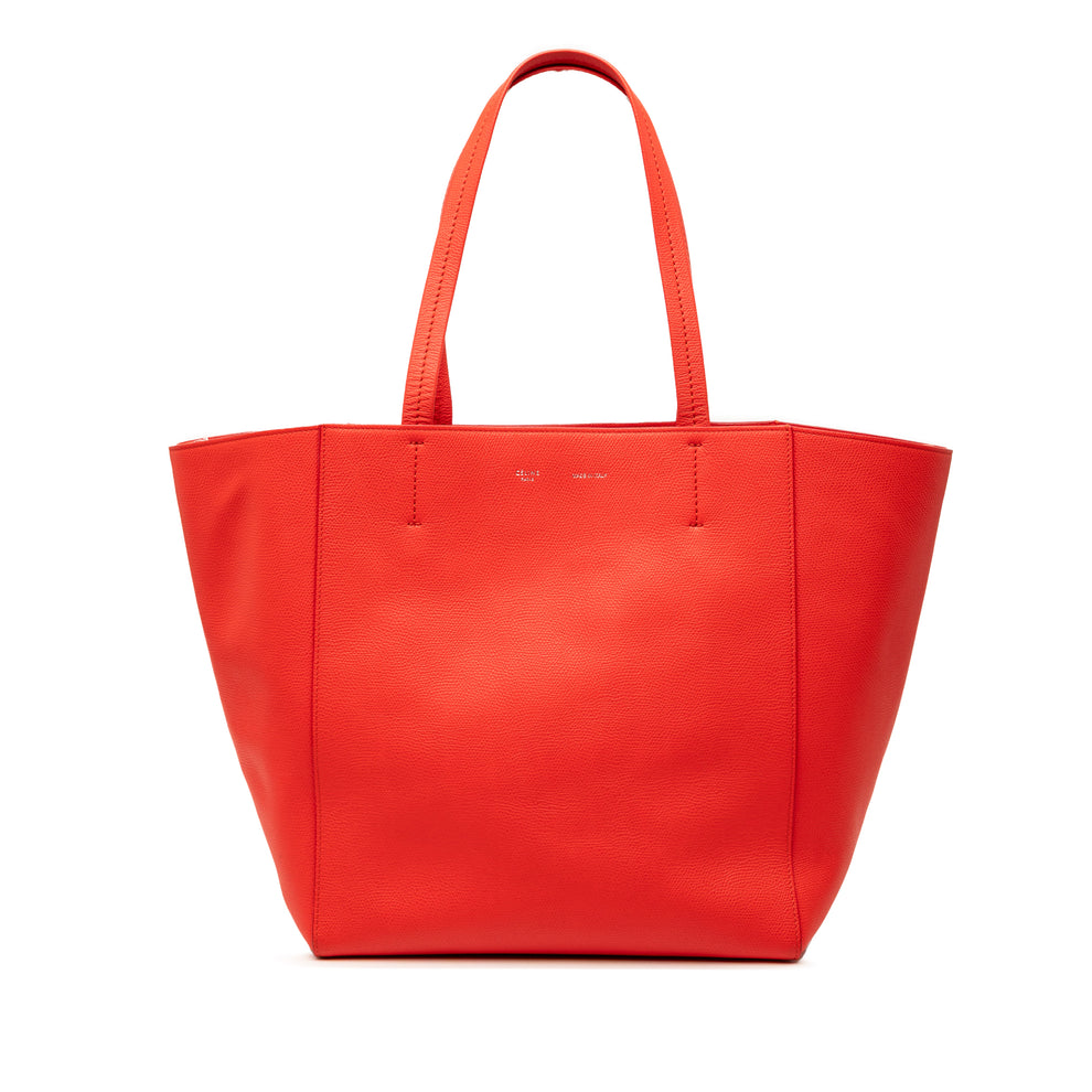 Céline Horizontal Phantom Tote Red