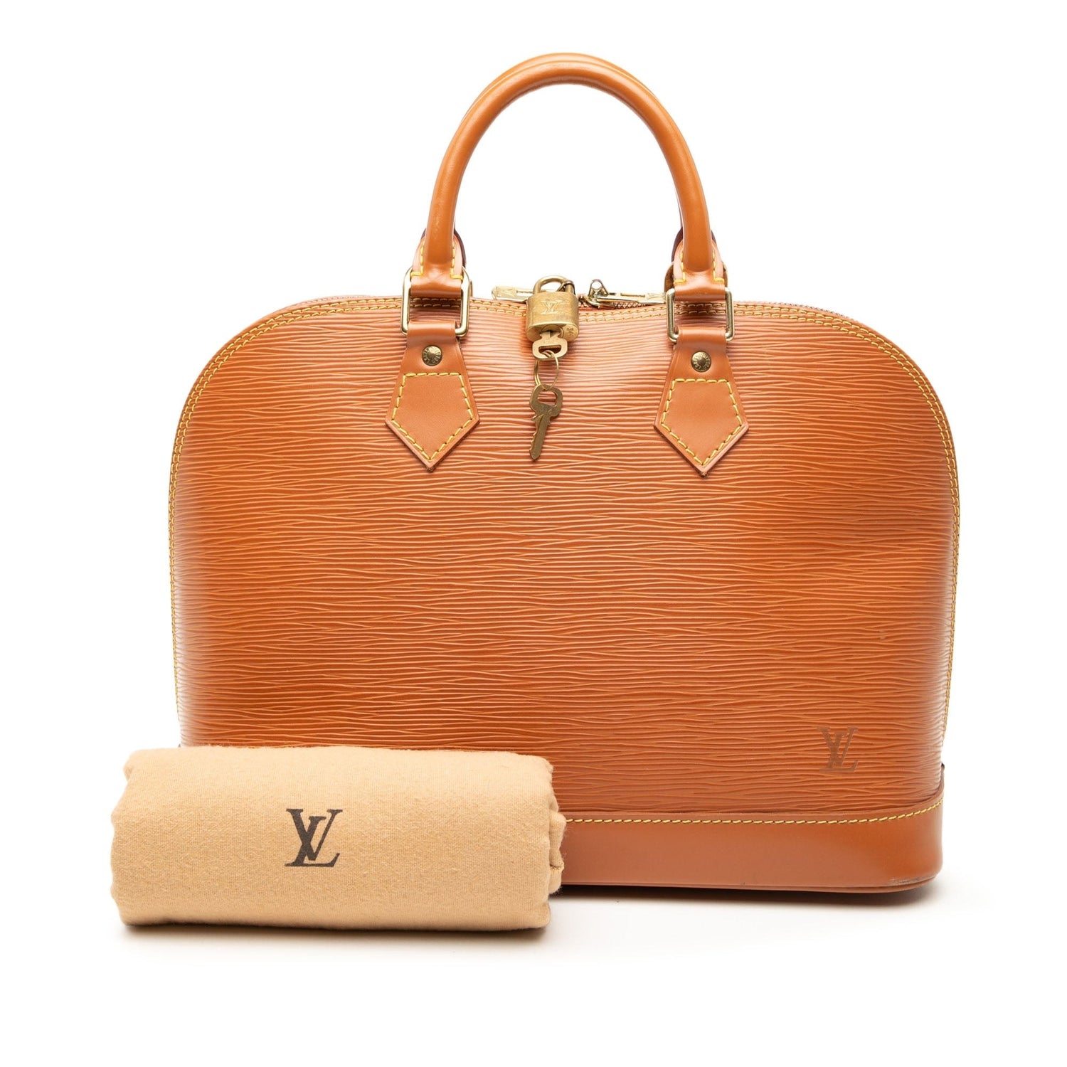 Alma PM Epi Leather Cipango Gold