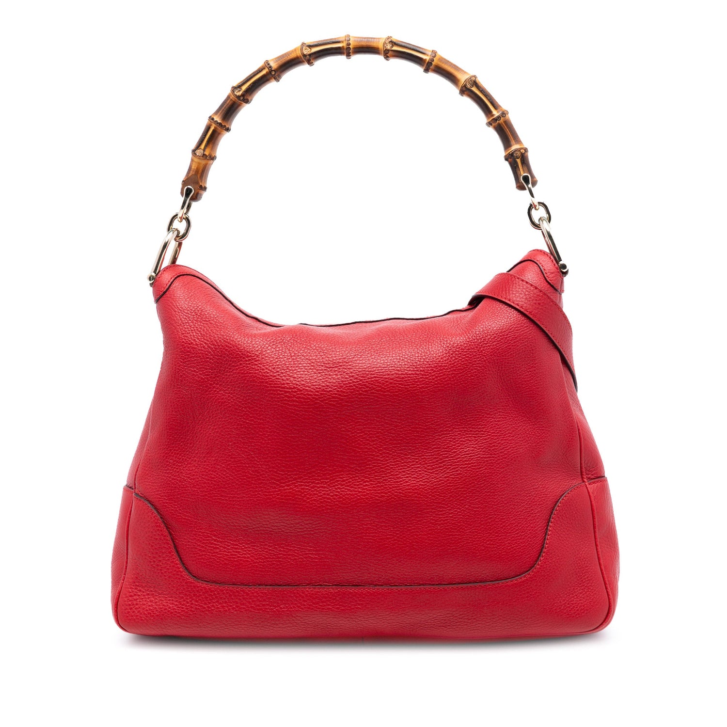 Gucci Bamboo Leather Red