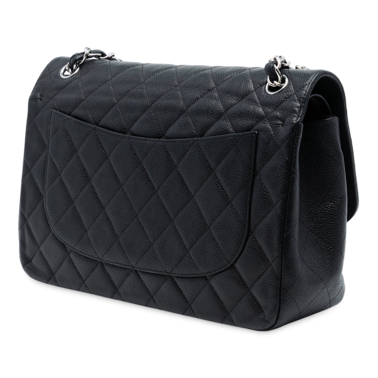 Chanel Jumbo Classic Double Flap Black Caviar Leather