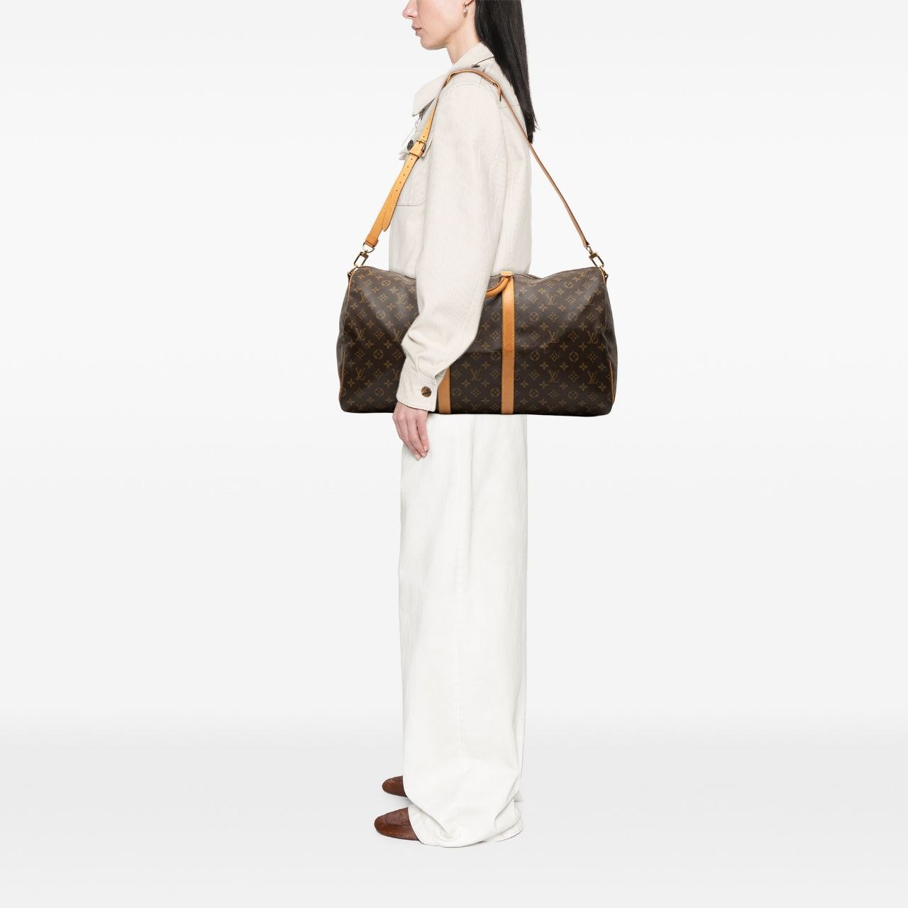 Keepall 55 Bandouliere Monogram