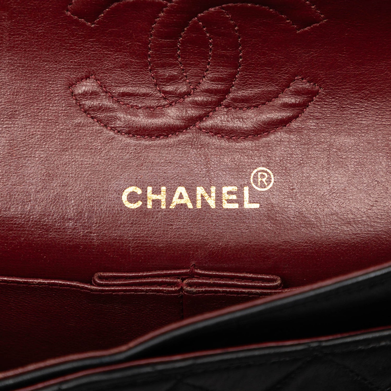 Chanel Small 11.12 Vintage Lambskin Double Flap Black