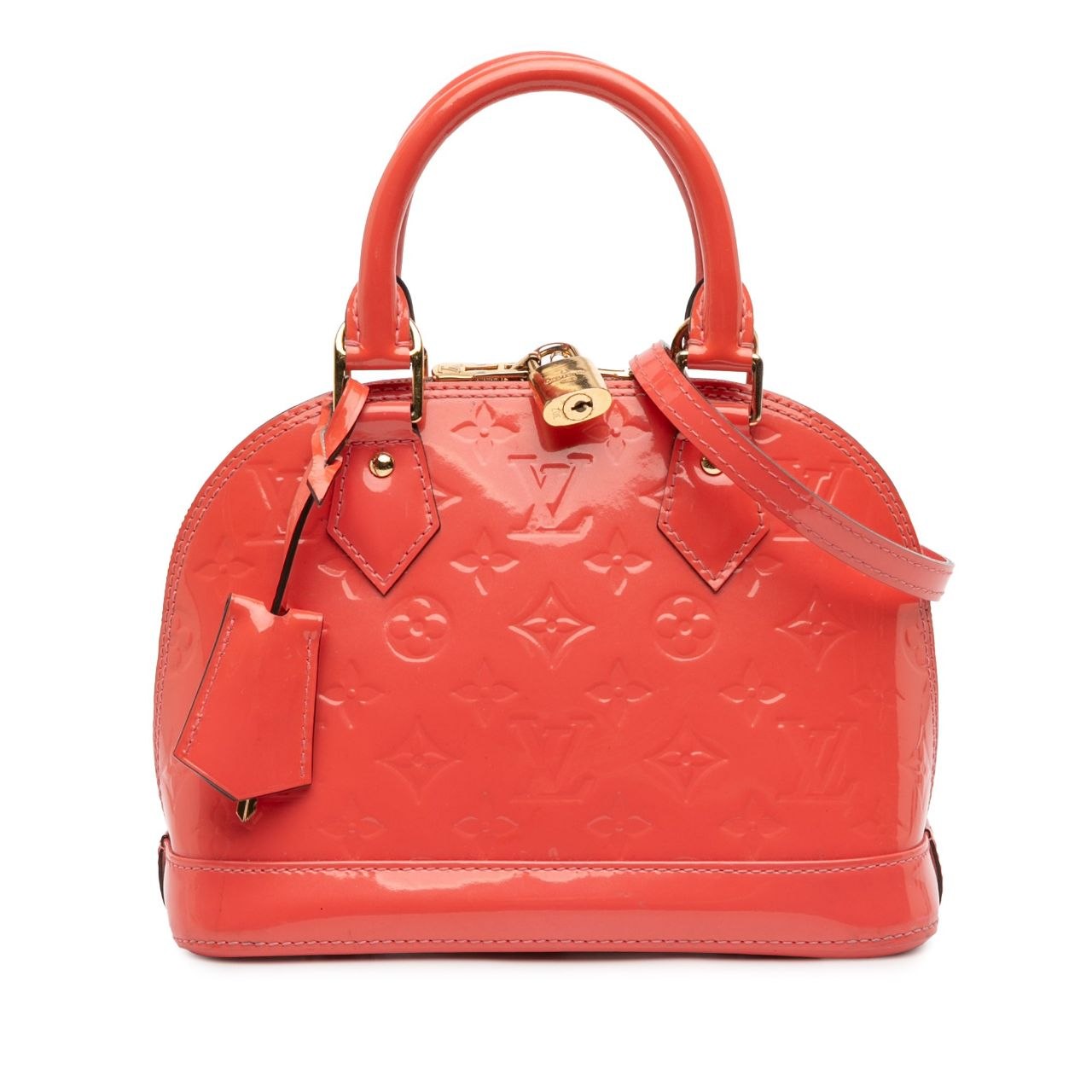 Alma BB Monogram Vernis Orange