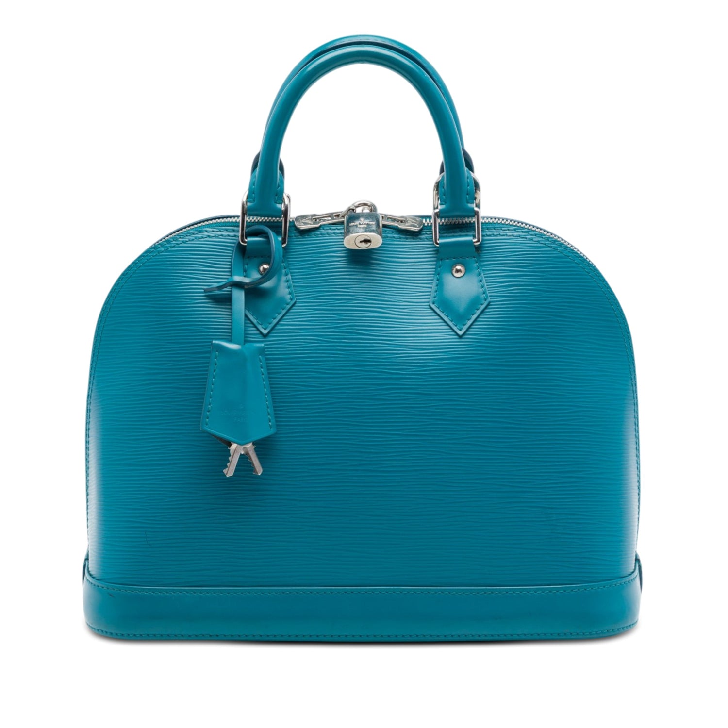 Alma PM Epi Leather Cyan