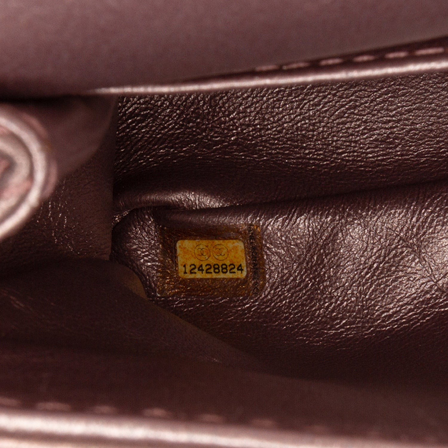 2.55 Reissue Aged Metallic Calfskin Quilted 226 Double Flap Ruthenium