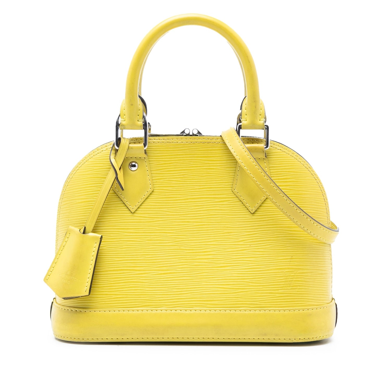 Alma BB Epi Leather Yellow