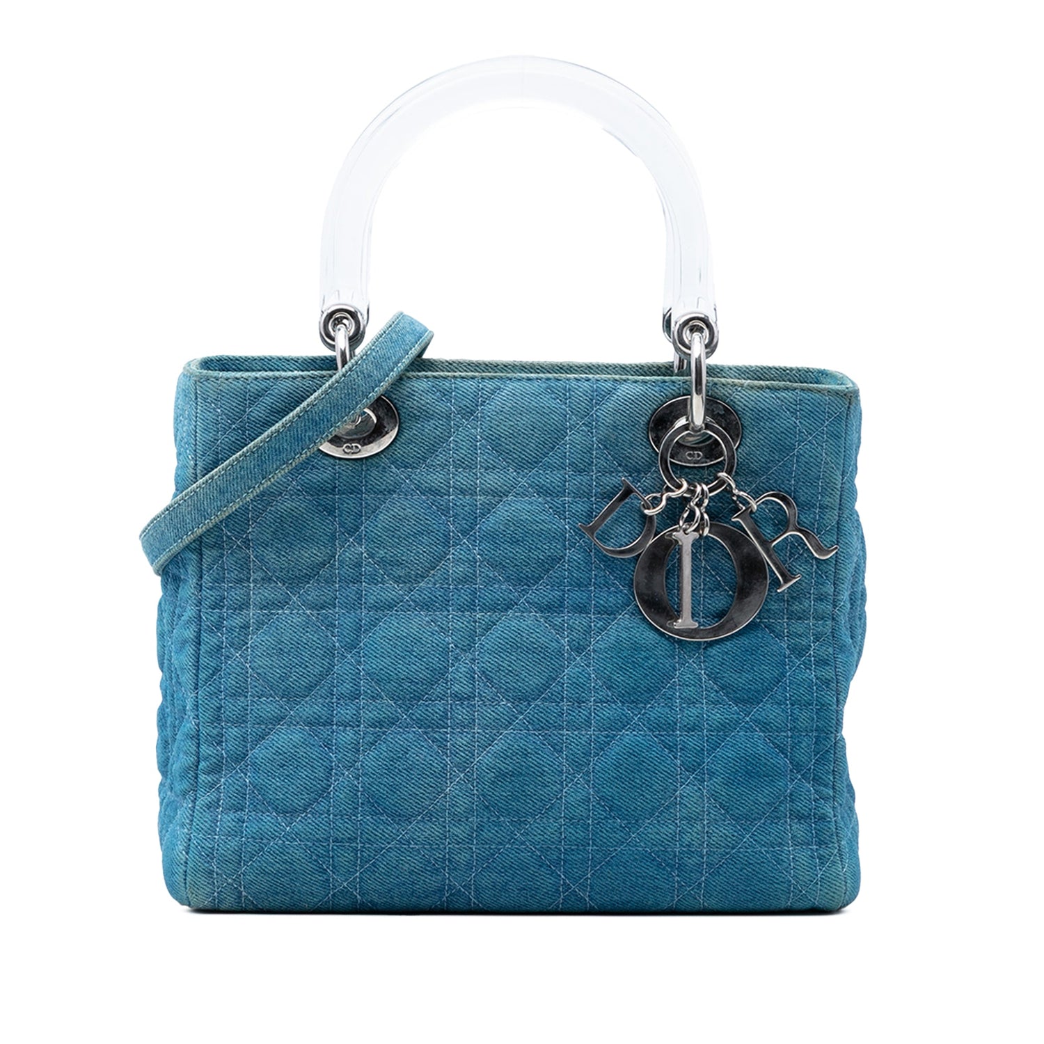 Medium Lady Dior Light Denim
