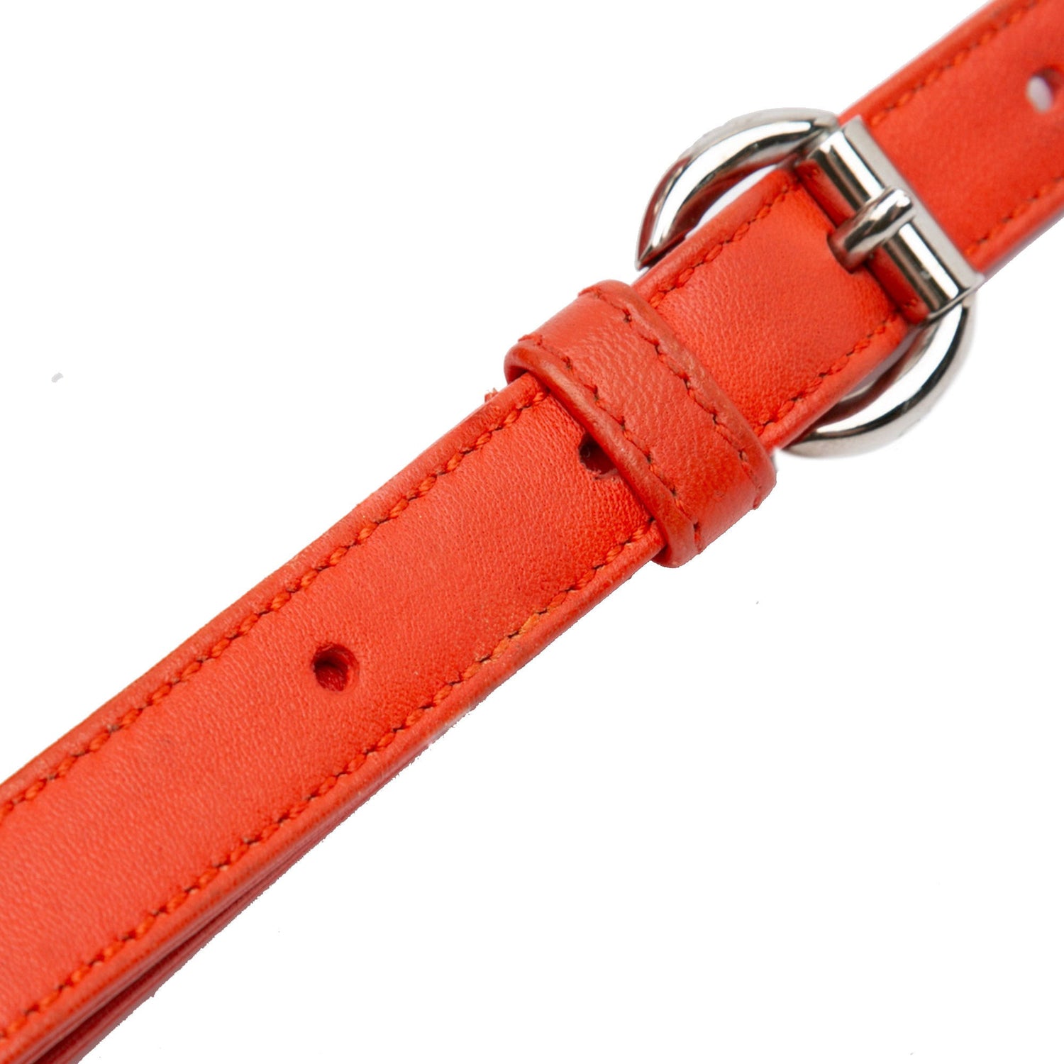 Mini Lady Dior Orange Lambskin