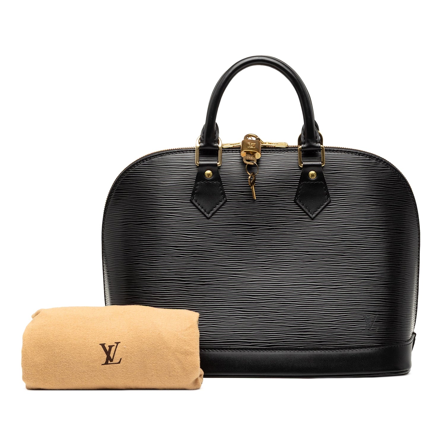 Alma PM Epi Leather Black