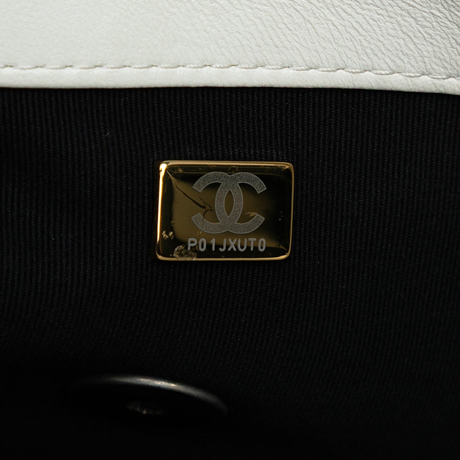 Chanel 19 Large Flap White Lambskin