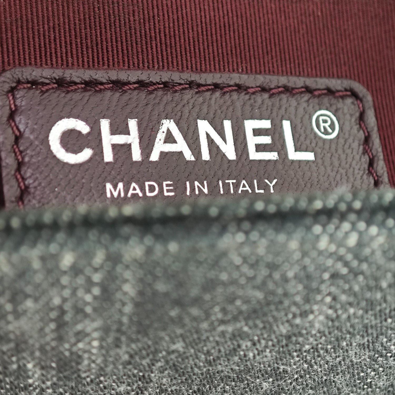 Chanel Boy Medium Denim Dark Grey