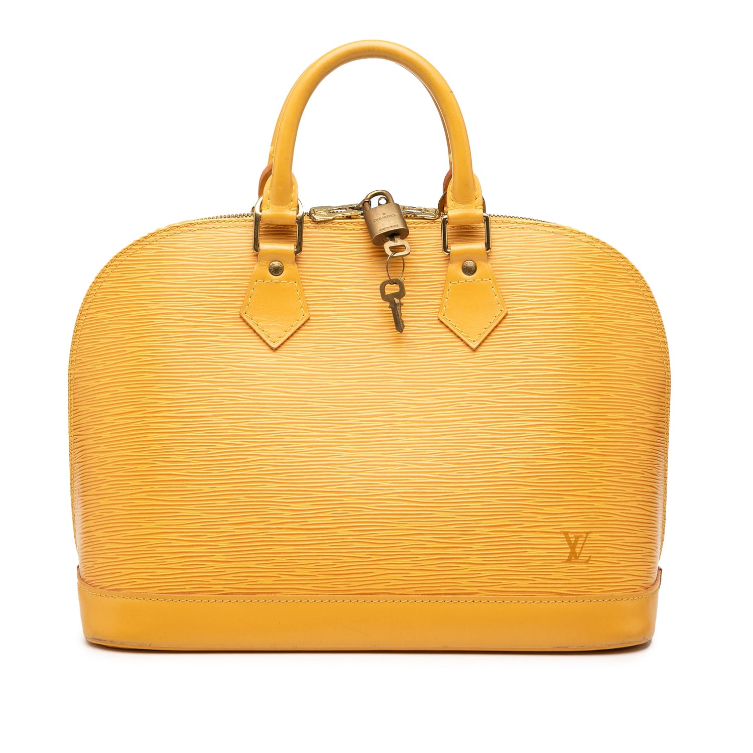 Alma PM Epi Leather Yellow