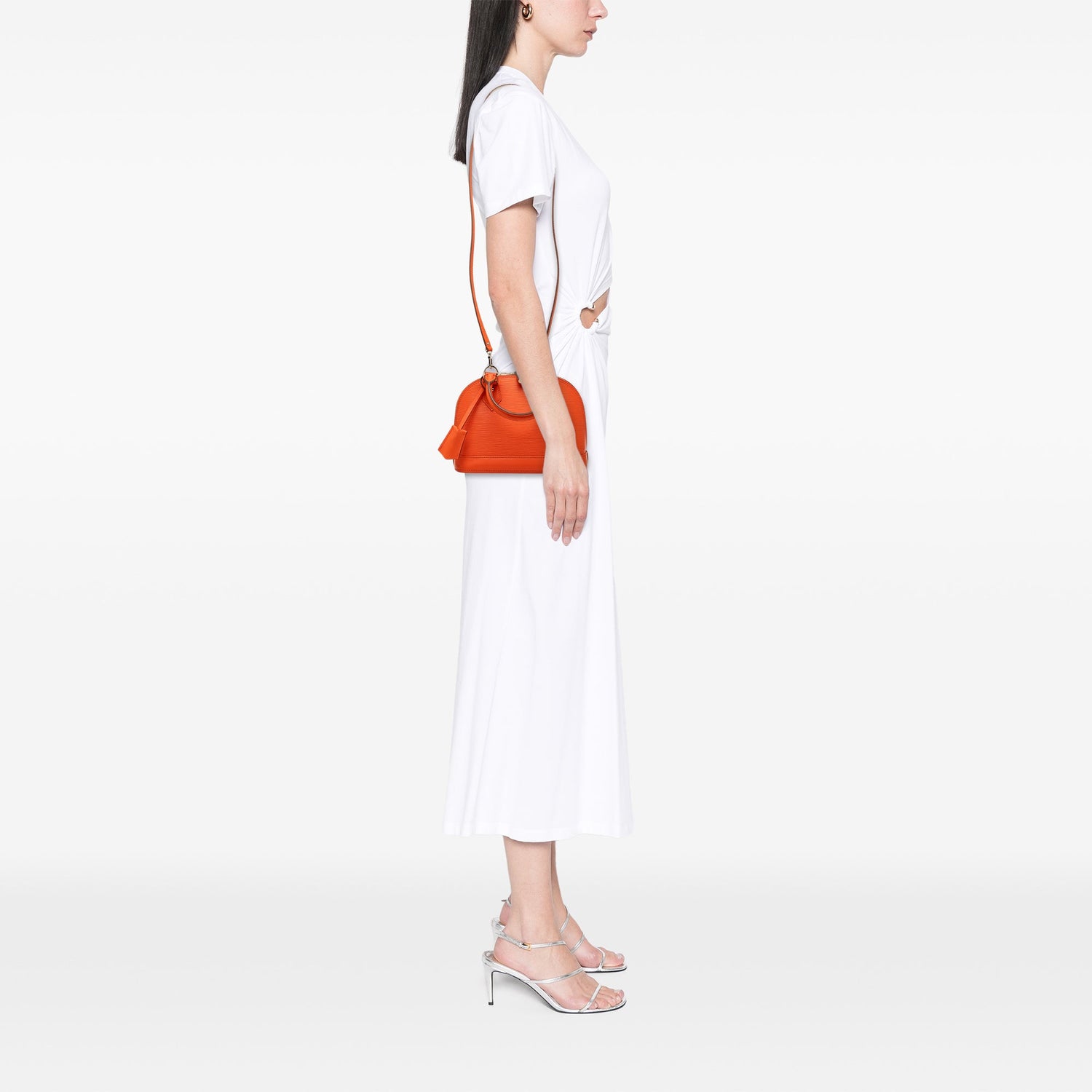 Alma BB Epi Leather Orange