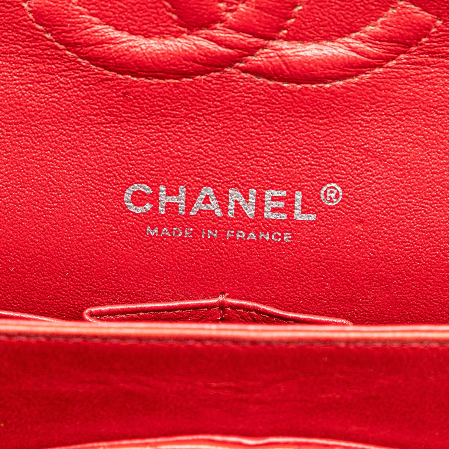 Chanel Medium 11.12 Classic Lambskin Double Flap Red