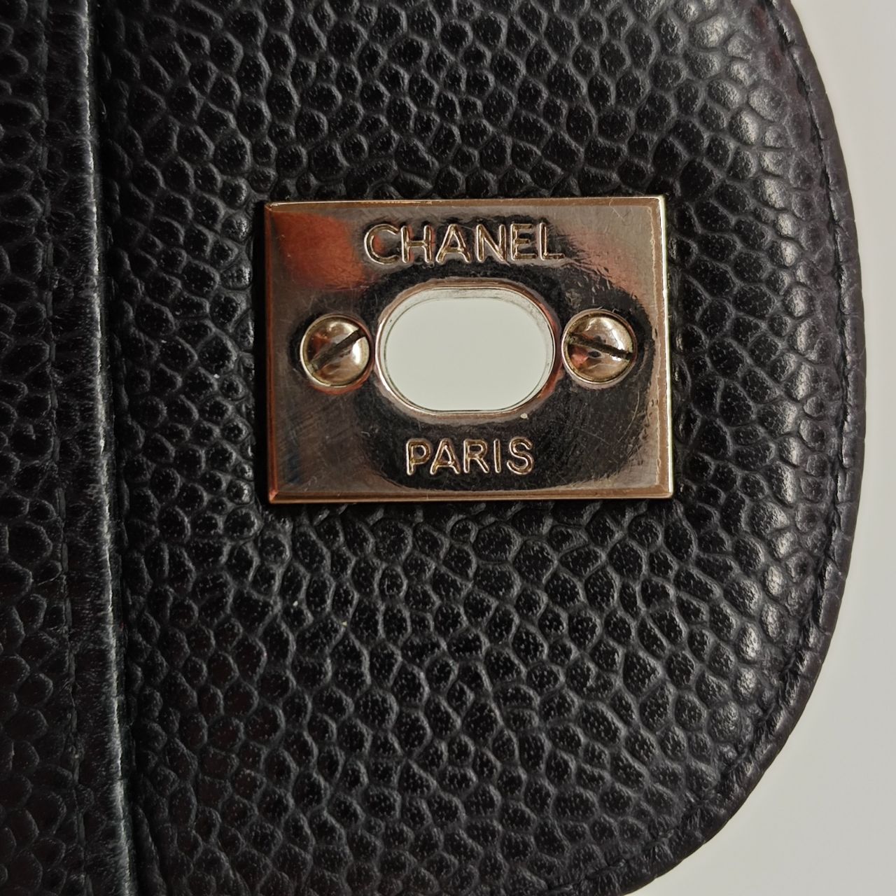 Chanel Maxi Classic Single Flap Black Caviar Leather
