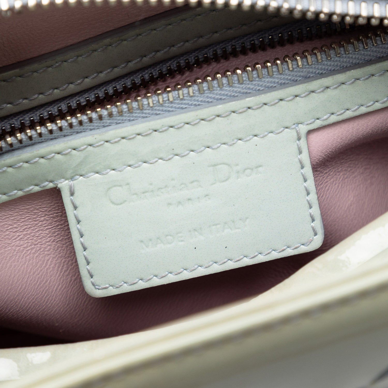Medium Lady Dior Ombre Patent Leather